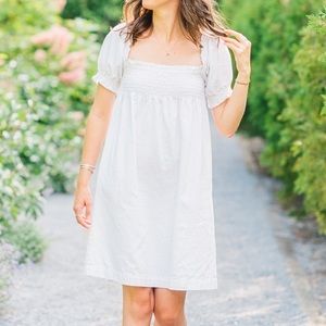 Faherty Ramona Smocked Organic
Cotton Dress